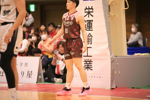 2026/2/14 対鹿児島レブナイズ戦 #88 中谷衿夢 - 2