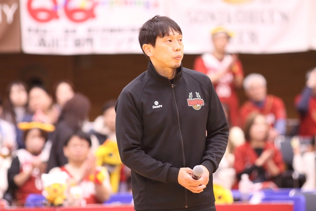 2026/2/15 対鹿児島レブナイズ戦  石橋晴行HC - 1