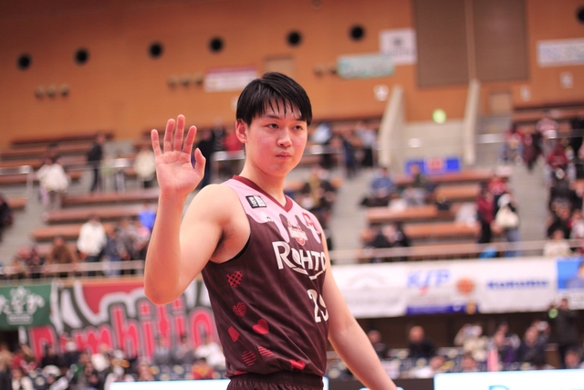2026/2/14 対鹿児島レブナイズ戦 #29 間山柊 - 1