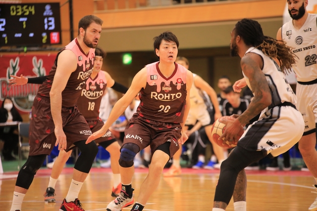 2026/2/14 対鹿児島レブナイズ戦 #20 石井峻平 - 4
