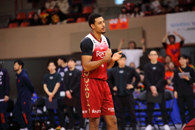 2026/2/1 対静岡ベルテックス戦 #4 ジェイミン・ブレイクフィールド - 1