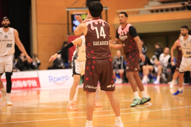 2026/2/14 対鹿児島レブナイズ戦 #14 坂口竜也 - 1