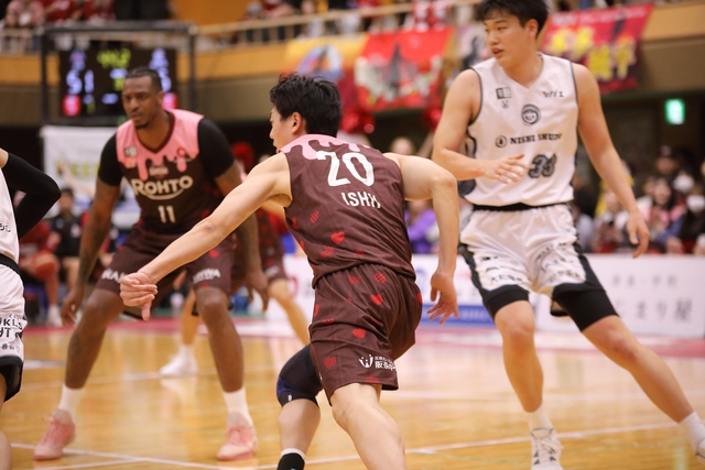 2026/2/15 対鹿児島レブナイズ戦 #20 石井峻平 - 4